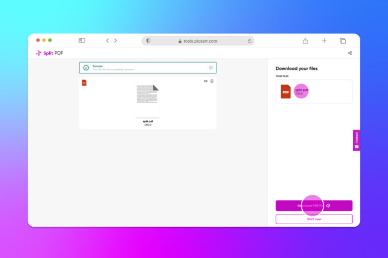 How to Split PDF Pages into Separate Files