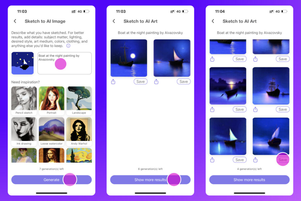 Meet SketchAI: A New App to Turn Your Drawings into AI Art - Picsart Blog