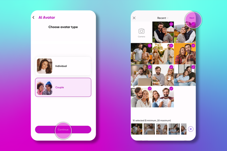 Introducing AI Avatar Couples Generate Avatars with Lovers or Besties