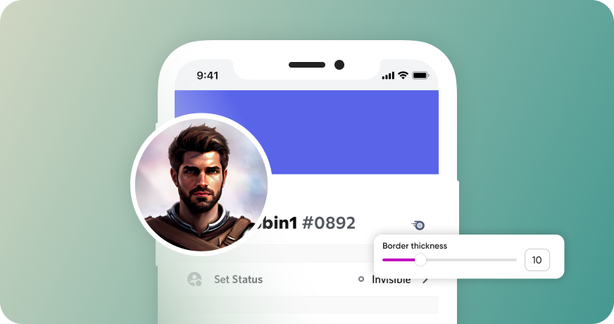 profile picture Slider – Discord