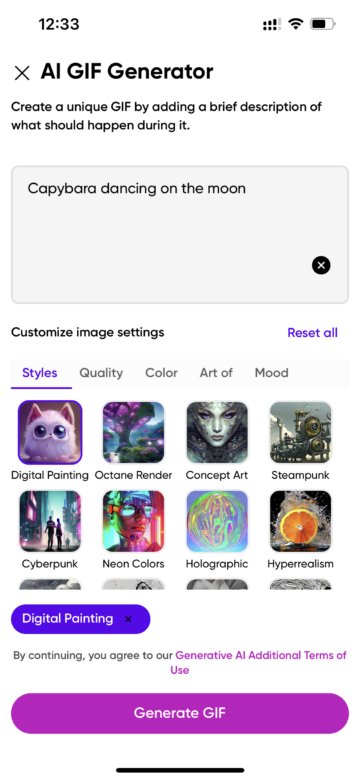Picsart Criador de GIF na App Store