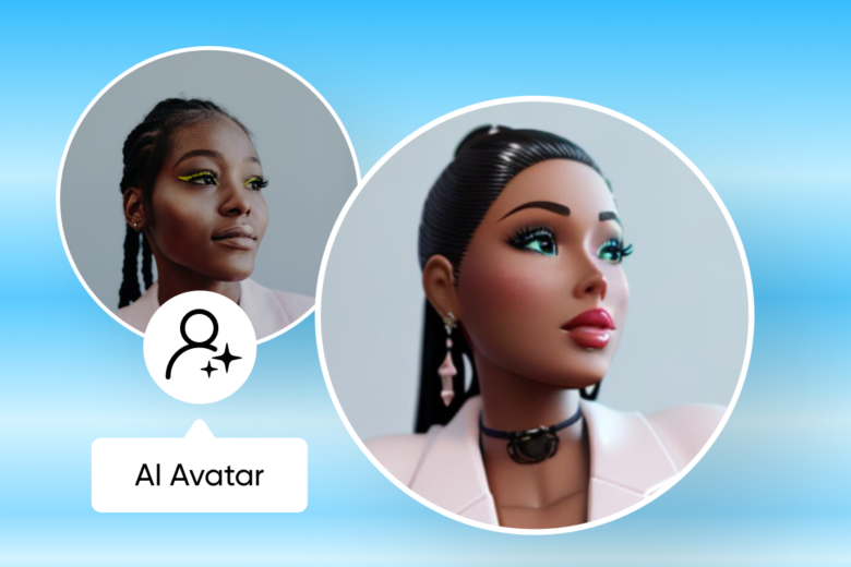 create a barbie avatar