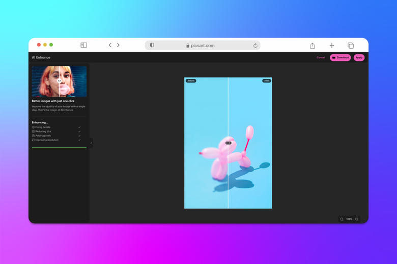 how-to-increase-the-resolution-of-images-with-ai-picsart