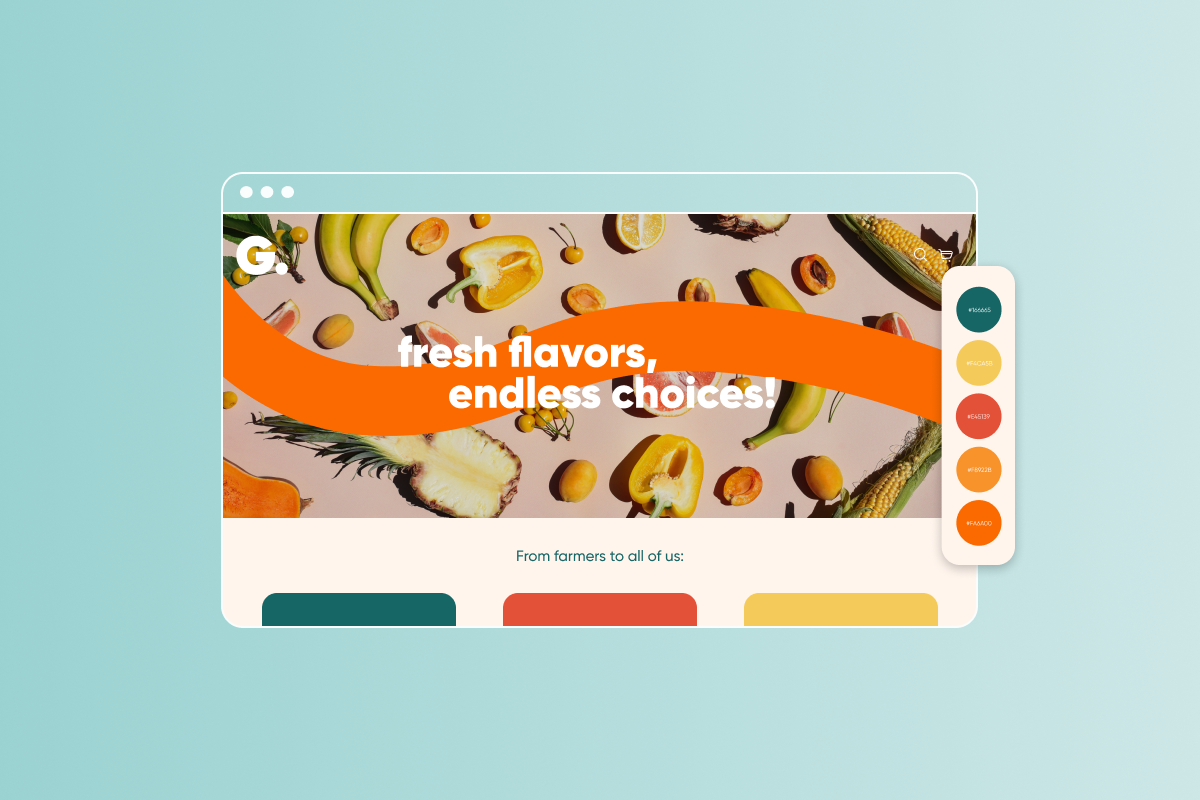 Designing your website color schemes