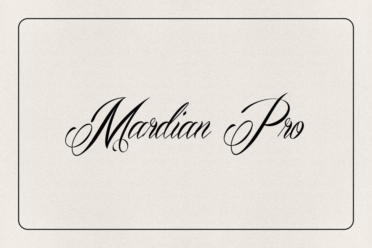 The ultimate guide to calligraphy fonts