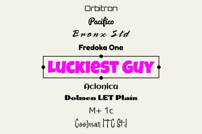 best fonts for youtube thumbnails