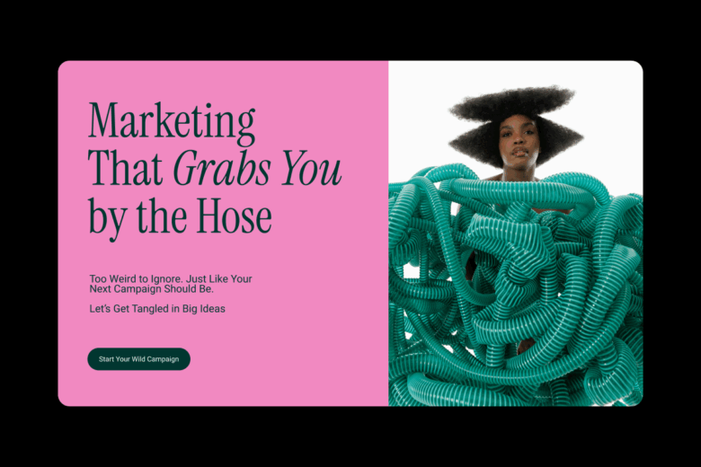 humorous web banner