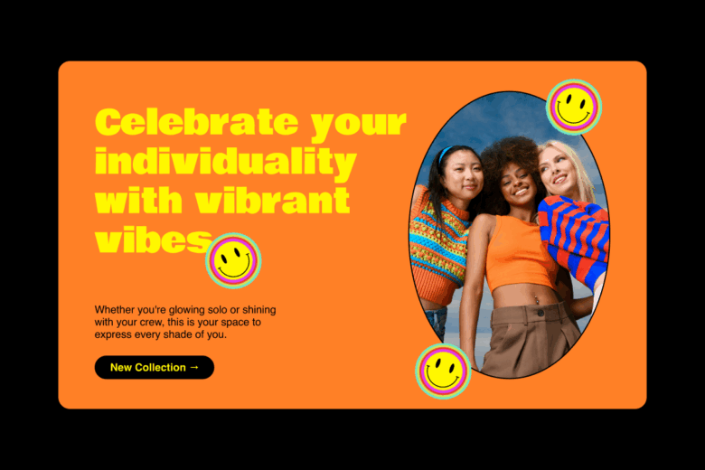 audience lifestyle web banner