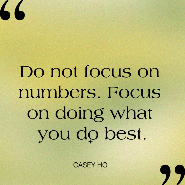 entrepreneur quote of Casey Ho