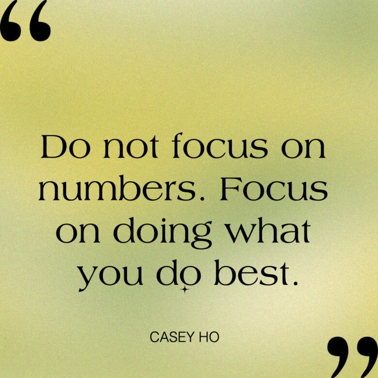 entrepreneur quote of Casey Ho