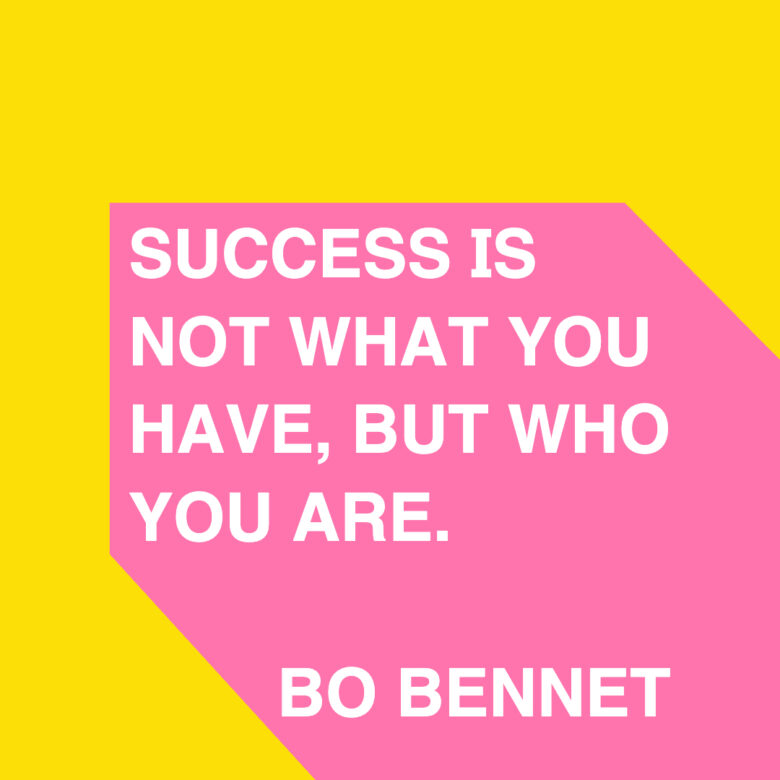 Entrepreneur quote of bo bennet