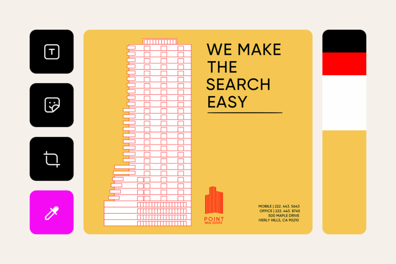 how to make real estate banners