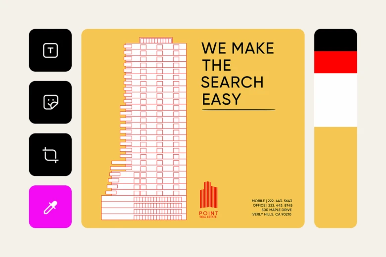 how to make real estate banners