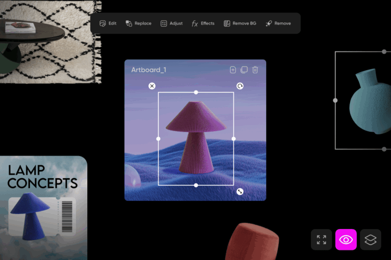 brainstorming with Infinite Frame