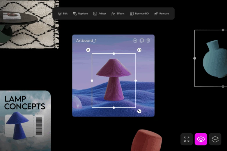 brainstorming with Infinite Frame