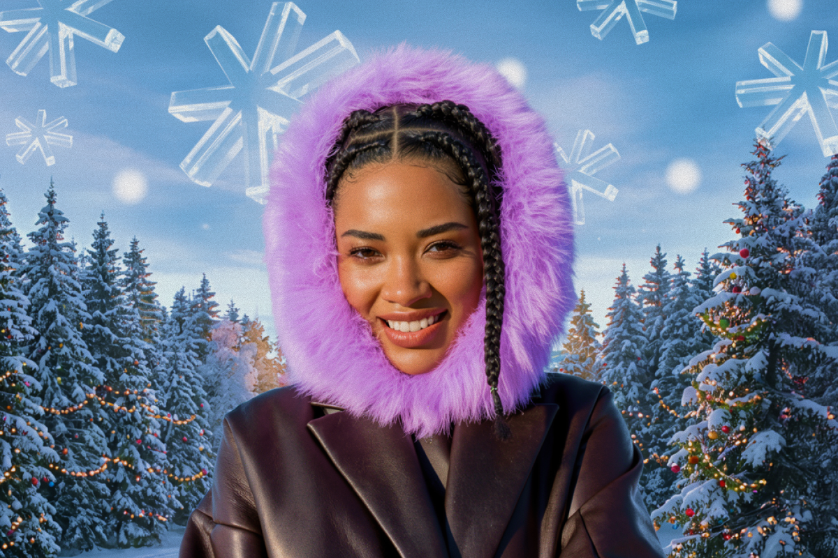 Snow effect photo ideas to try with AI