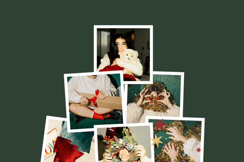 christmas collage ideas