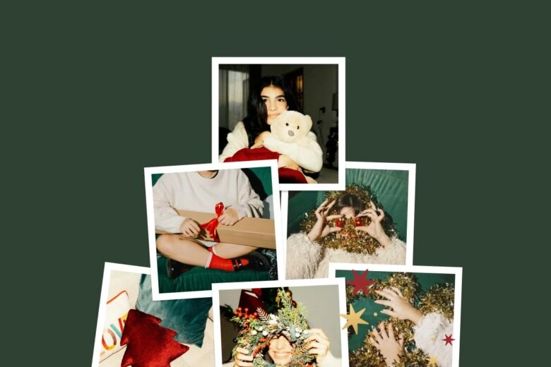christmas collage ideas