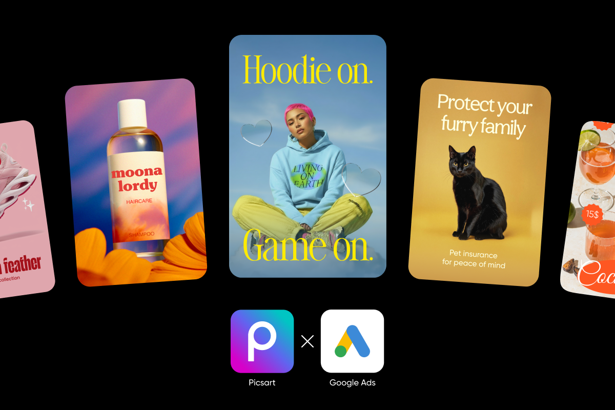 Create, export, advertise: Picsart’s Google Ads integration is here