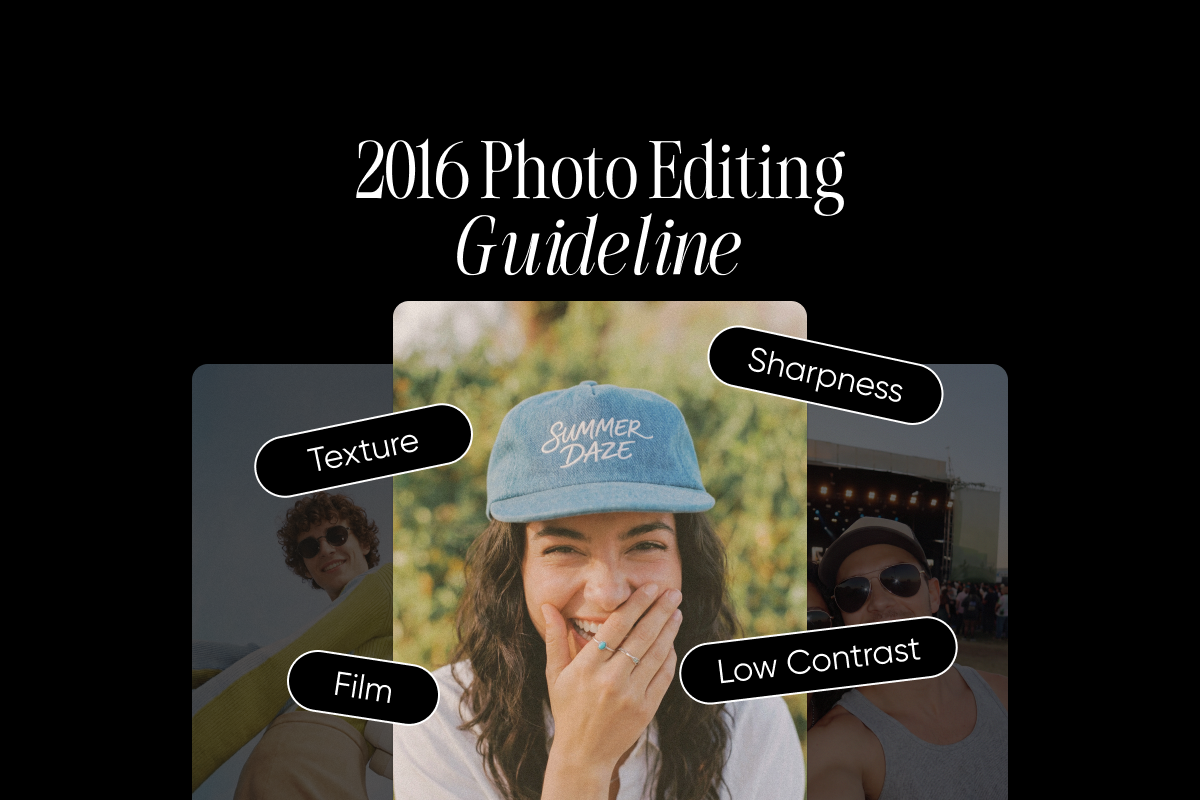 2026 is the new 2016: how to edit photos with the 2016 aesthetic