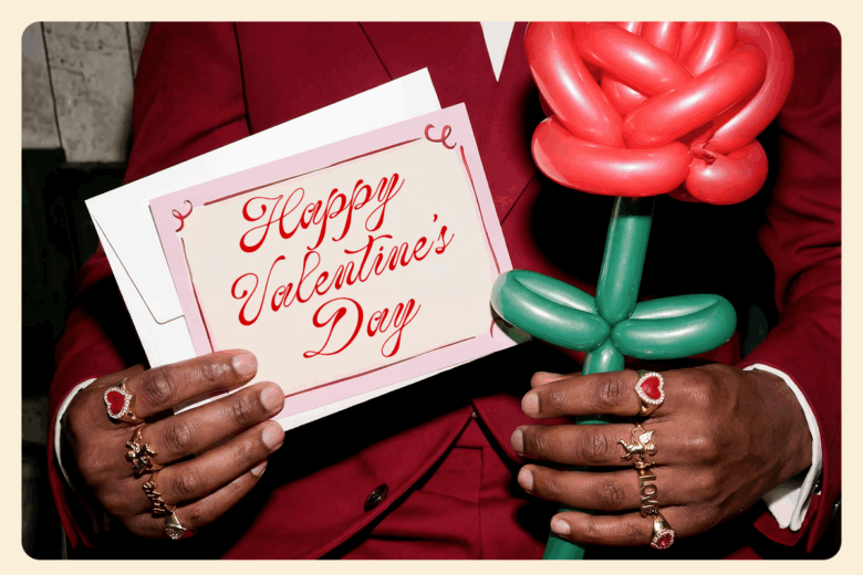 Valentines day design ideas for social media