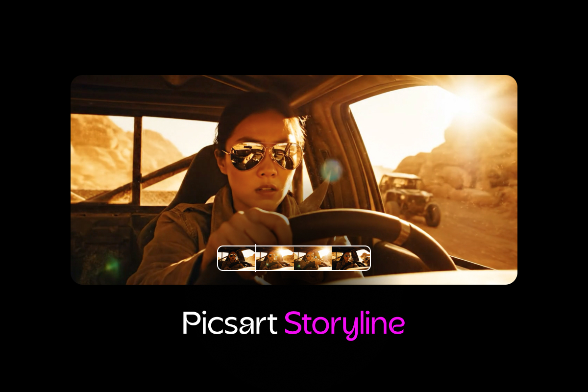 How to make an AI-generated story with Picsart Storyline
