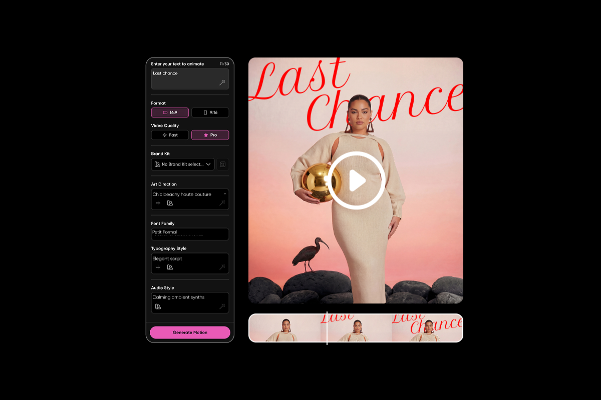 How to create text animation videos for flash sale