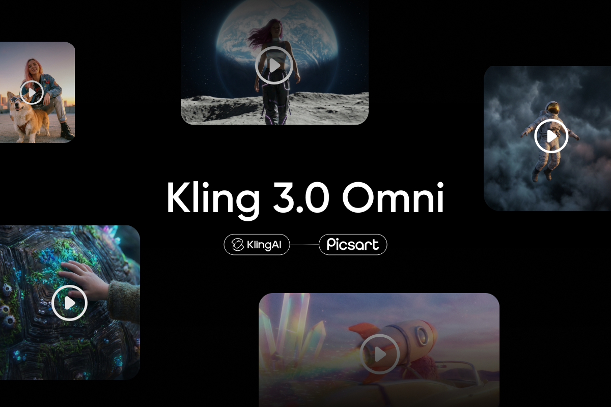 Picsart Launches Kling 3.0 Omni for AI Video Creation