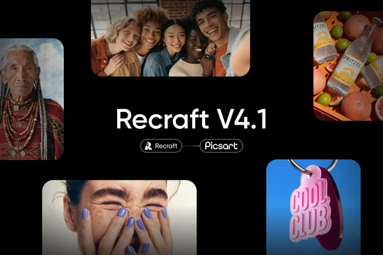 Recraft V4.1 is here, and it ships as three models in one family
