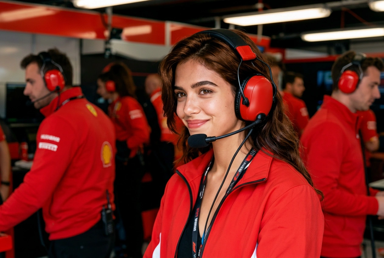 Daily Trend Drop Vol. 36: “Ferrari Guest” – The Pit-Garage Broadcast Clip From One Photo