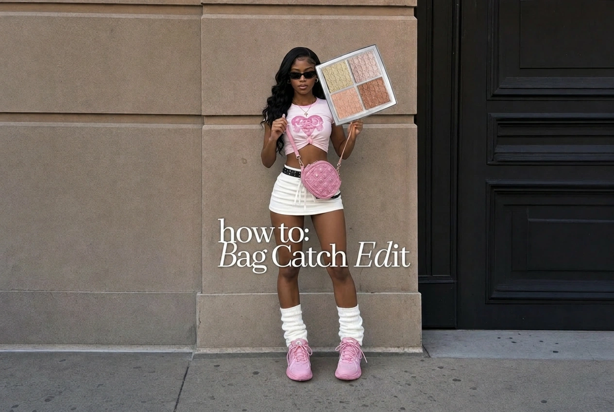 Daily Trend Drop Vol. 27: “Bag Catch Edit” – Watch Your Essentials Drop Into Your Bag