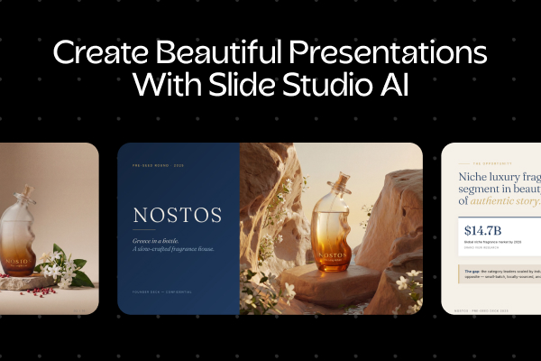 How to create presentations, pitch decks & reports with AI