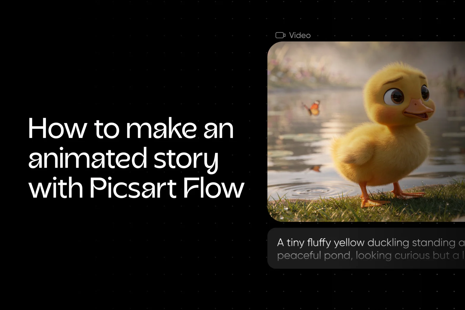 How to make an animated story with Picsart Flow