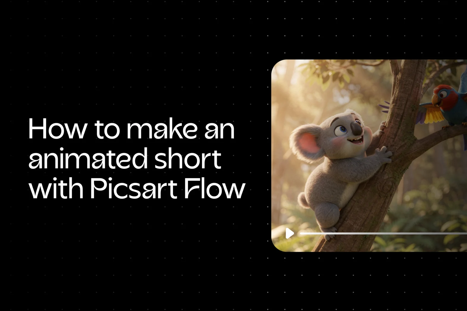 How to make an animated short with Picsart Flow