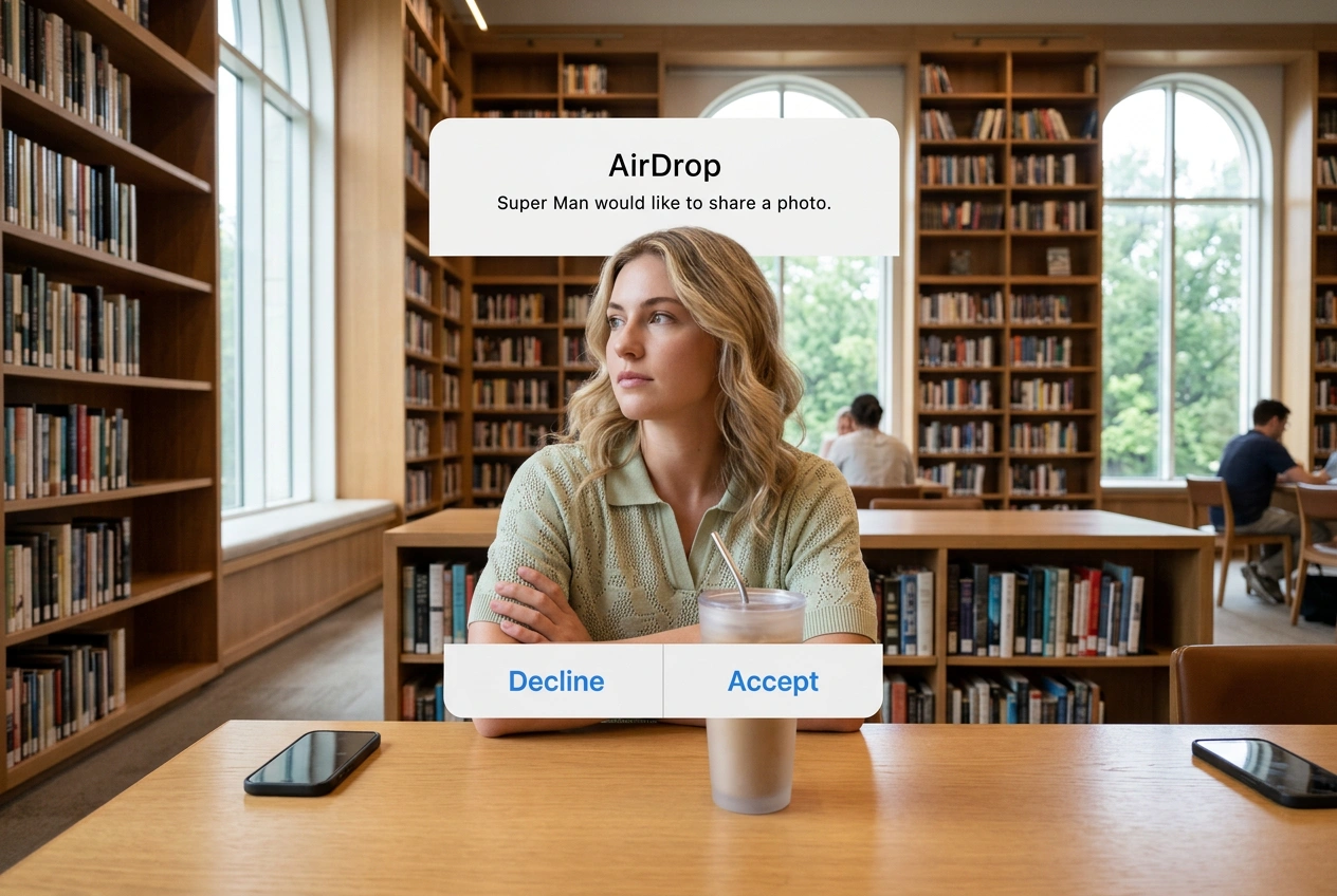 Daily Trend Drop Vol. 43: “AirDrop Edit” – The Notification Photo Trick