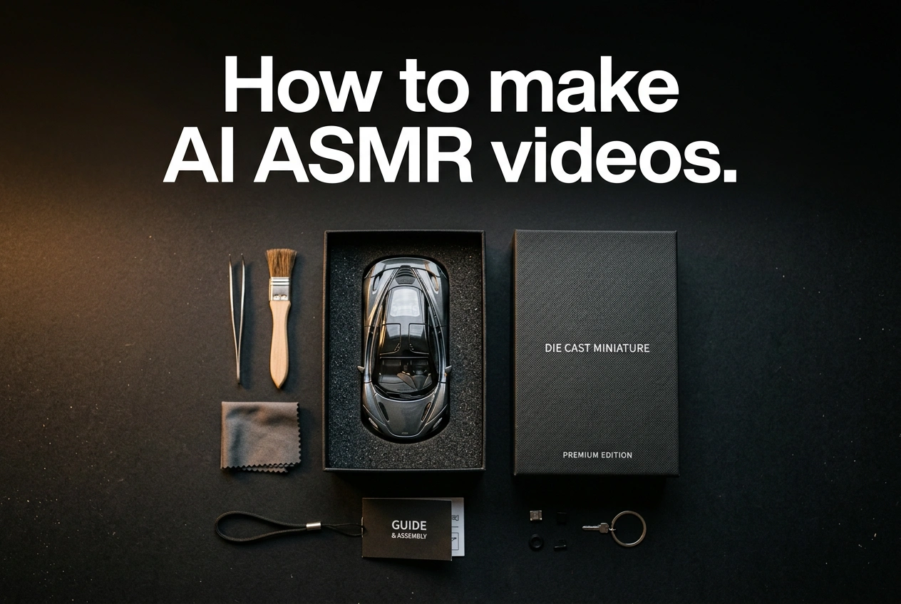 How to make AI ASMR videos with Picsart Flow