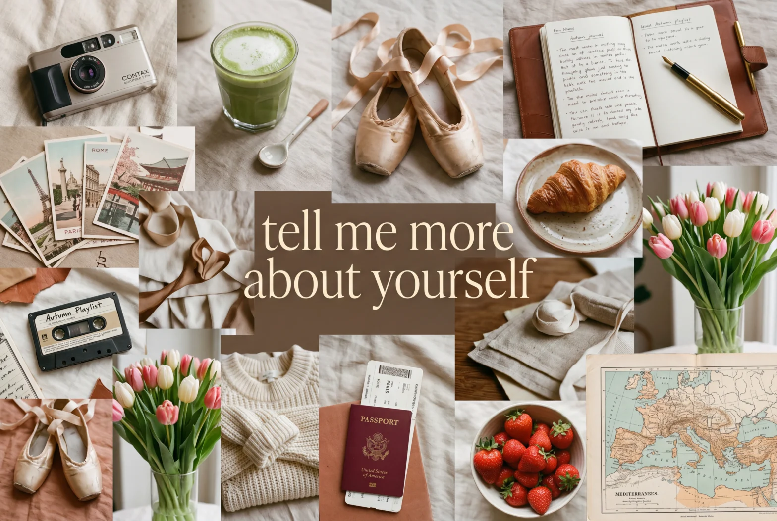 Daily Trend Drop Vol. 67: Tell Me More About Yourself – Answer With a Moodboard, Not Words