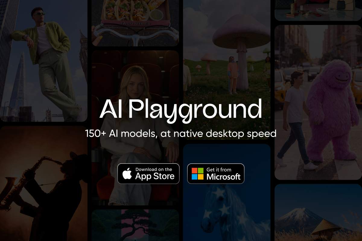 Picsart AI Playground is now on desktop for Mac and Windows