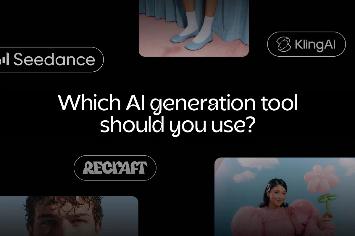 Which AI generation tool should you use?