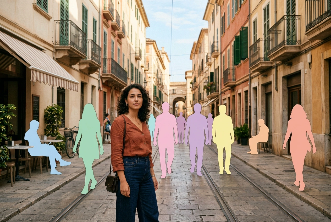 Daily Trend Drop Vol. 88: “Colorful Background Crowd” – Everyone Behind You Goes Pastel