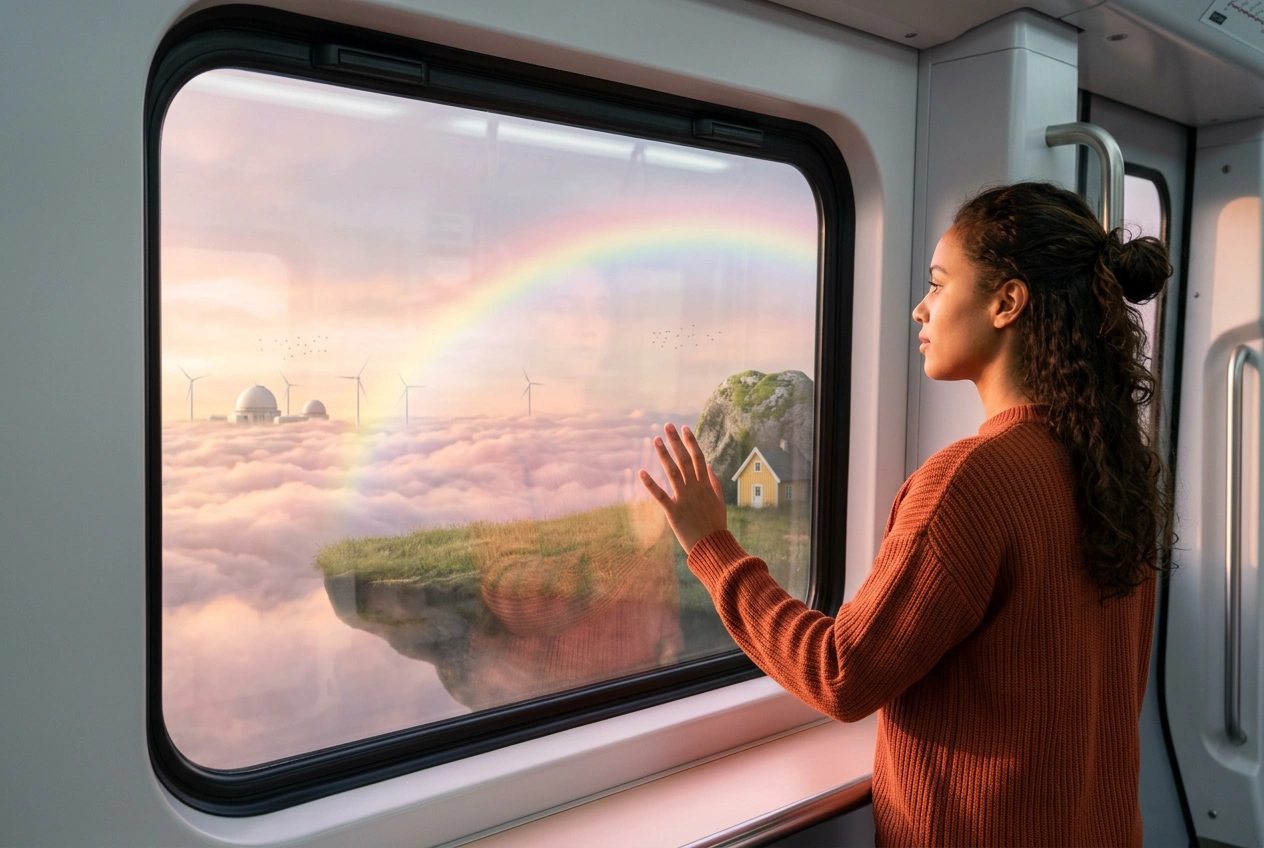 Daily Trend Drop Vol. 89: “Dreamcore Station” – Your Train Window Opens Onto Another World