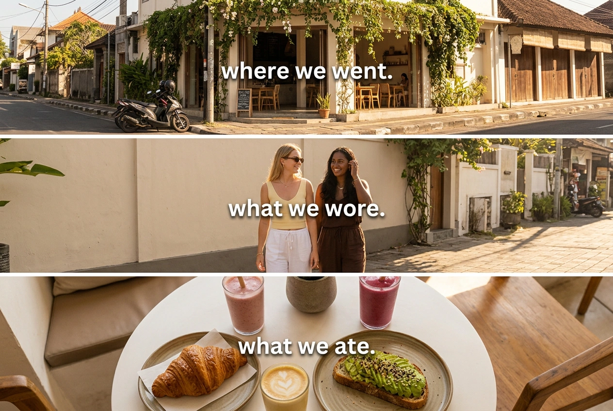 Daily Trend Drop Vol. 80: “Day in My Life” – Three Panels, One Day