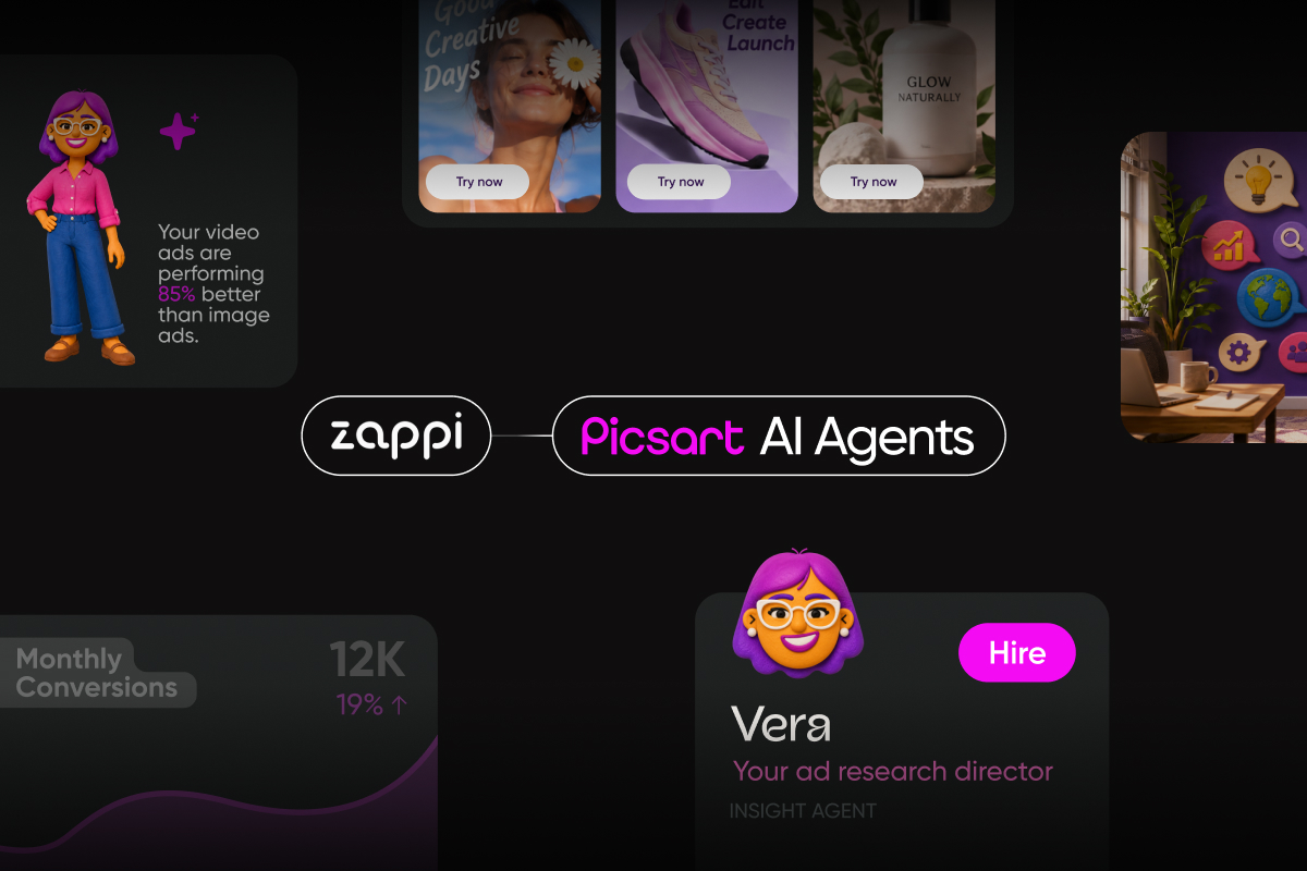 Score ad creative with Vera, an AI ad strategist powered by Zappi
