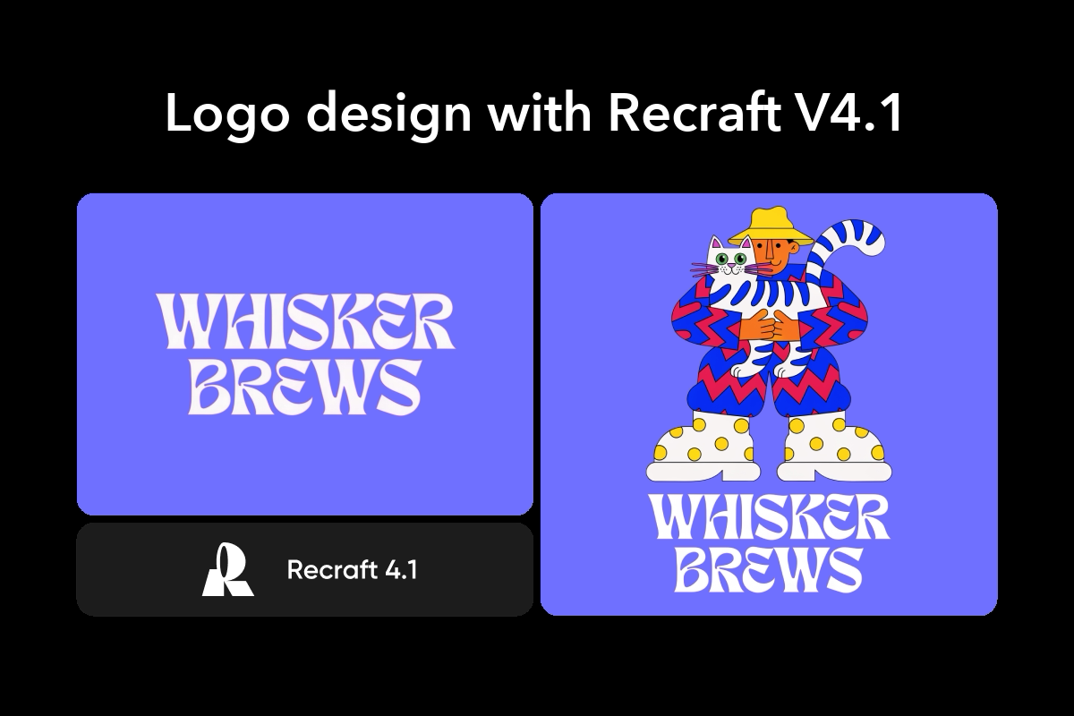 How to use Recraft V4.1 for AI logo design