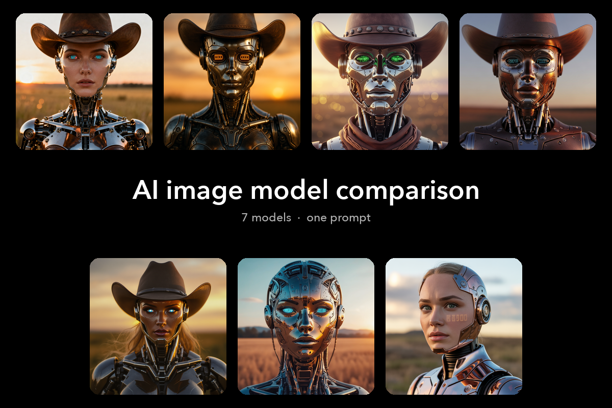 AI image model comparison: 7 models, one prompt, one clear winner