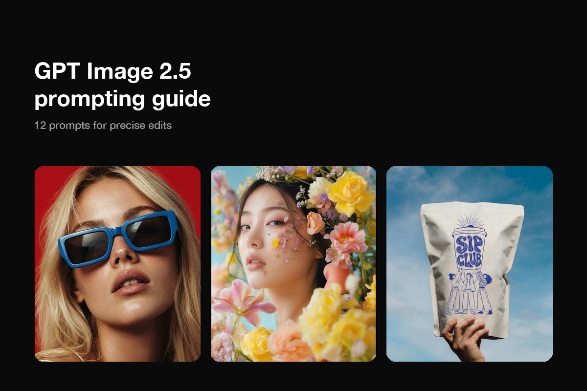 GPT Image 2.5 prompting guide: 12 prompts for precise edits