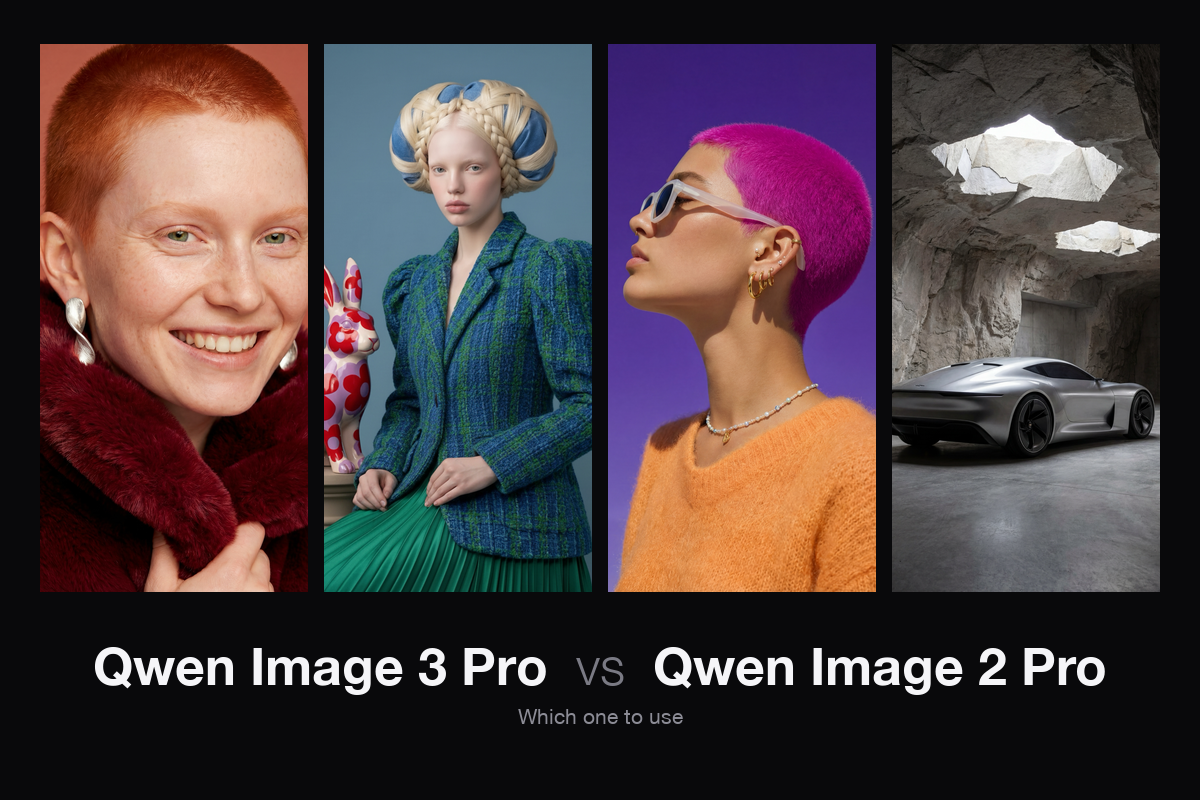 Qwen Image 3 Pro vs Qwen Image 2 Pro: which one to use