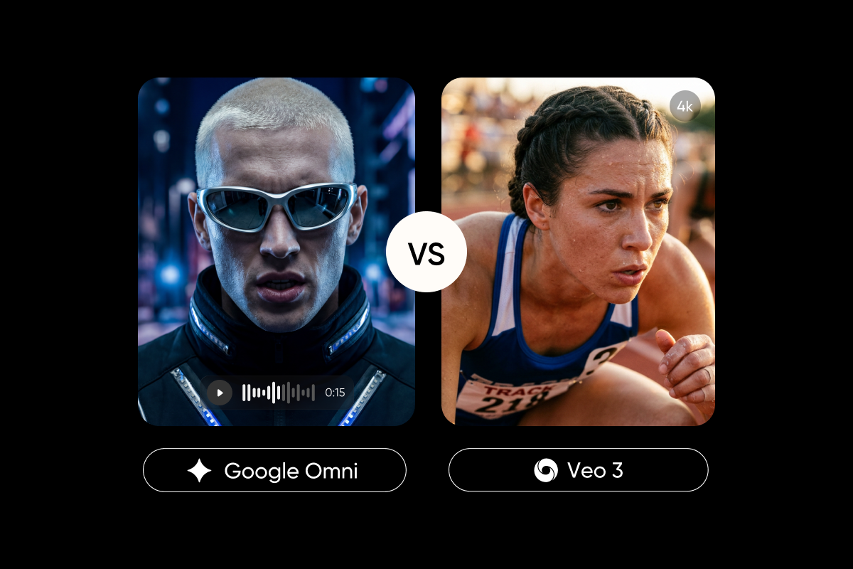 Google Omni vs Veo 3: what is the difference?
