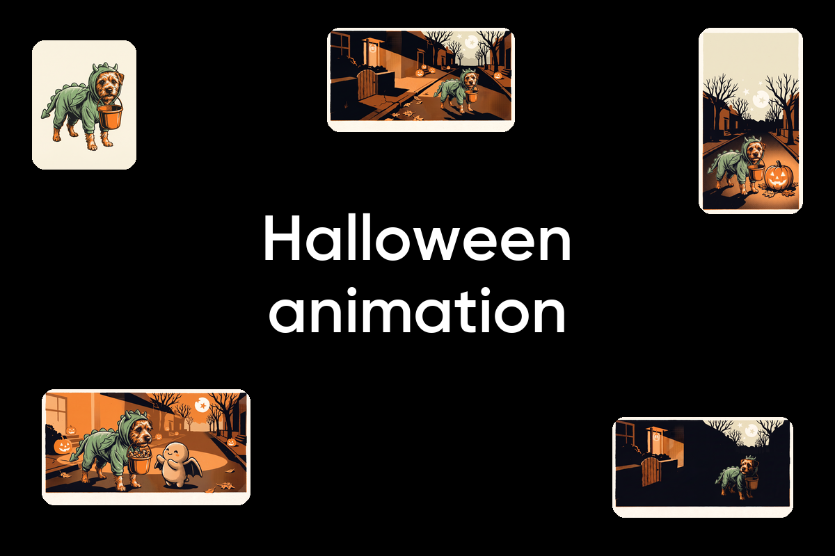 How to make a Halloween animation starring your kid or pet