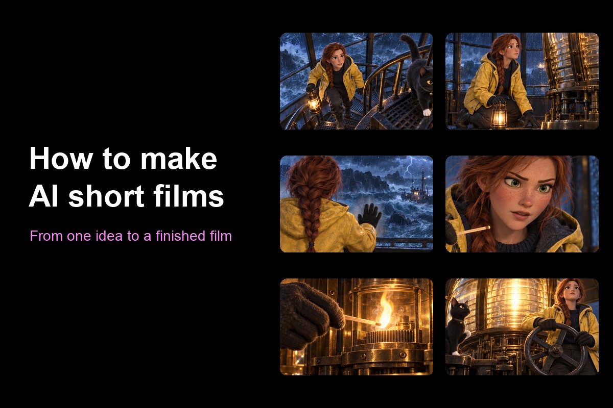 How to make AI short films, from idea to final cut